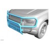 Barre de protection pare-chocs avant renforce LR Defender L663