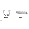 Plateau pare-chocs avant renforce LR Defender L663