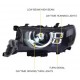 OPTIQUE DE PHARE LEDS TOYOTA LANDCRUISER 200 (16-21)