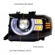 OPTIQUE DE PHARE LEDS TOYOTA LANDCRUISER 70 (24-)