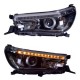 OPTIQUE DE PHARE LEDS TOYOTA HILUX 8 REVO (15-)