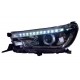 OPTIQUE DE PHARE LEDS TOYOTA HILUX 8 REVO (15-)