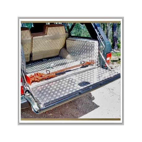 Recouvrement alu strié complet coffre AFN Range Rover Classic