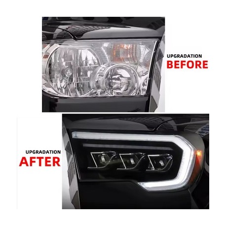 OPTIQUE DE PHARE LEDS TOYOTA TUNDRA 2 (07-13)