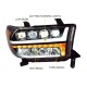OPTIQUE DE PHARE LEDS TOYOTA TUNDRA 2 (07-13)