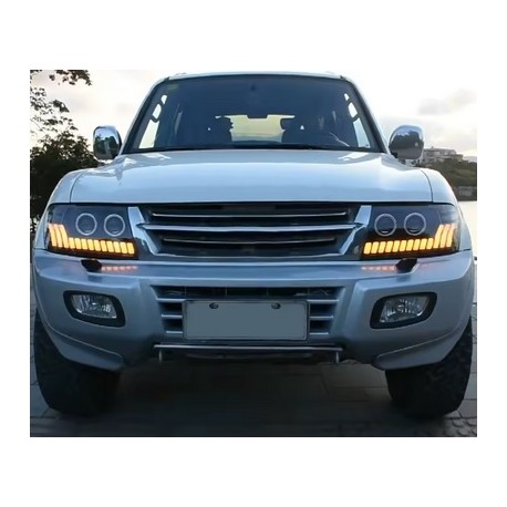 OPTIQUE DE PHARE LEDS MITSUBISHI PAJERO III et IV (00-12)