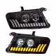 OPTIQUE DE PHARE LEDS MITSUBISHI PAJERO III et IV (00-12)