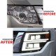 OPTIQUE DE PHARE LEDS MITSUBISHI PAJERO IV (09-21)