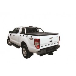 Tonneau cover alu noir Ford Ranger Dble Cab (12-15)