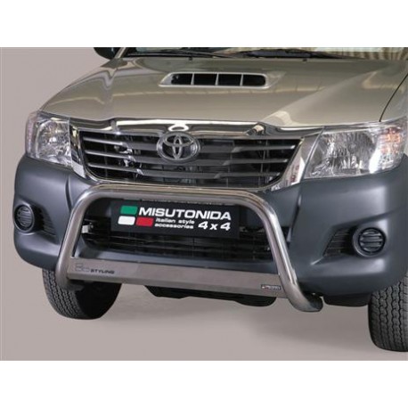 Medium Bar INOX/NOIR MISUTONIDA Ø63 Toyota Hilux VIGO (12-15)