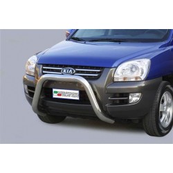 Super Bar INOX MISUTONIDA Ø63 Kia Sportage 2 (04-08)