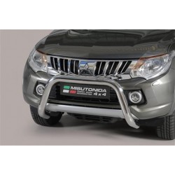 Super Bar INOX/NOIR MISUTONIDA Ø76 Mitsubishi L200 (15-19)