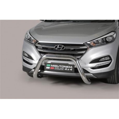 Super Bar INOX MISUTONIDA Ø76 Hyundai Tucson 3 (15-)