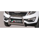 Medium Bar INOX MISUTONIDA Ø63 Kia Sportage 3 (10-15)