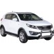 Medium Bar INOX MISUTONIDA Ø63 Kia Sportage 3 (10-15)