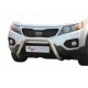 Super Bar INOX MISUTONIDA Ø76 Kia Sorento 2 (09-12)