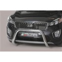 Super Bar INOX MISUTONIDA Ø76 Kia Sorento 3 (15-)