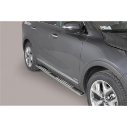 Marche-pieds ovale inox Kia sorento 3 (15-)