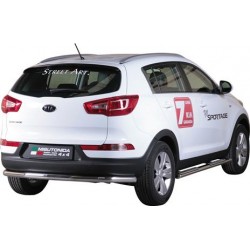 Marche-pieds ovale inox Kia Sportage 3 (10-15)