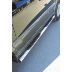 Marche-pieds Ø76 inox Kia sorento 1 (02-08)