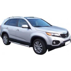 Marche-pieds Ø76 inox Kia sorento 2 (10-12)