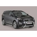 Marche-pieds Ø76 inox Kia sorento 3 (15-)