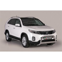 Marche-pieds ovale Ø76 inox Kia sorento 2 (13-14)