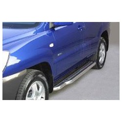 Marche-pieds Ø50 inox Kia Sportage 2 (04-10)