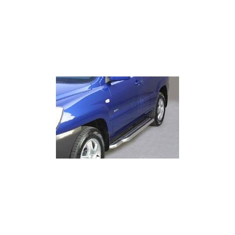 Marche-pieds Ø50 inox Kia Sportage 2 (04-10)