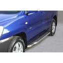 Marche-pieds Ø50 inox Kia Sportage 2 (04-10)