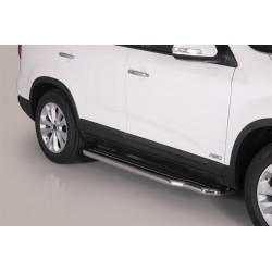 Marche-pieds Ø50 inox Kia sorento 2 (13-14)