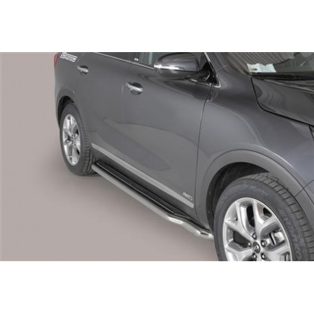 Marche-pieds Ø50 inox Kia sorento 3 (15-)