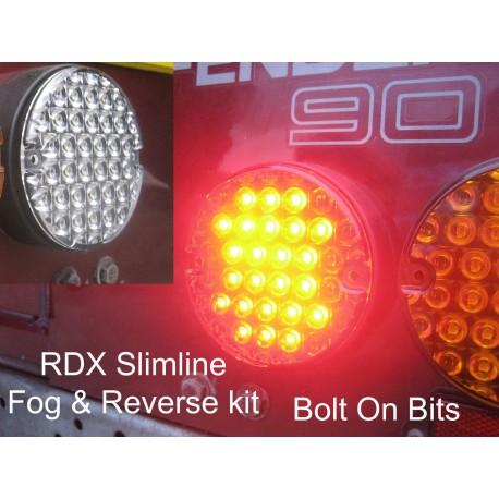 Feu antibrouillard - de recul RDX LEDS Blancs Defender