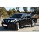 Couvre benne alu noir UPSTONE pour Nissan Navara D40 Dble Cab (05-15)