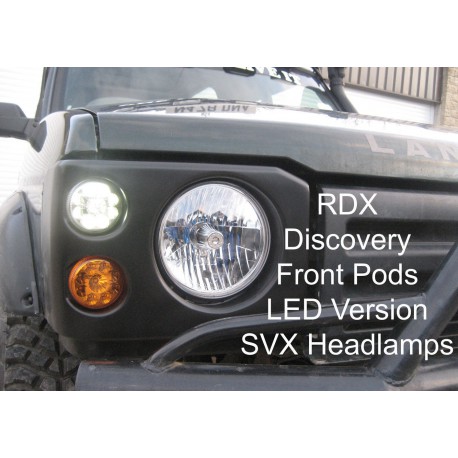 Facelift RDX avec optique de phare cristal et feux Leds Land Rover Discovery 1