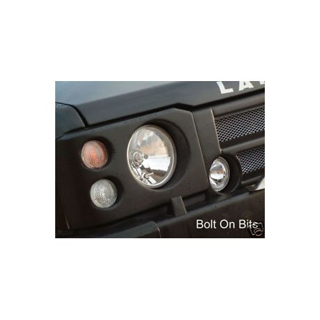 Facelift RDX avec optique de phare cristal et feux hublots Land Rover Discovery 1