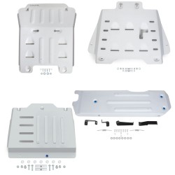 Kit de 4 plaques de protection Rival Isuzu DMAX III N60 (20-)