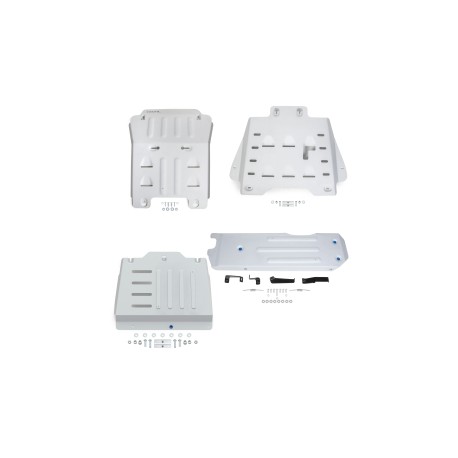 Kit de 4 plaques de protection Rival Isuzu DMAX III N60 (20-)