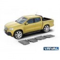 Kit de 4 plaques de protection Mercedes Classe X 2,3TD (18-)