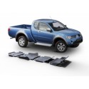 Kit de 4 plaques de protection Rival Mitsubishi Pajero sport II (08-15)