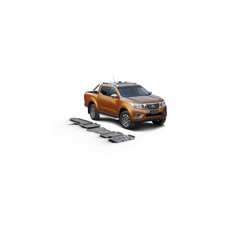 Kit de 5 plaques de protection Nissan Navara D23 (15-)