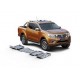 Kit de 4 plaques de protection Nissan Navara D23 (15-)