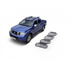 Kit de 4 plaques de protection Nissan Navara D40 (05-15)