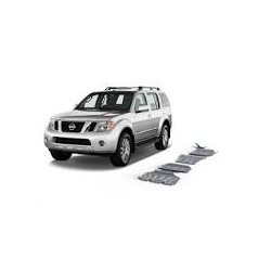 Kit de 4 plaques de protection Nissan Pathfinder R51 (05-13)