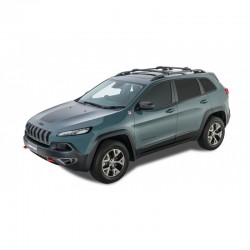 Barres de toit STEALTHBAR (x2) RHINO-RACK Jeep Cherokee KL (14-)