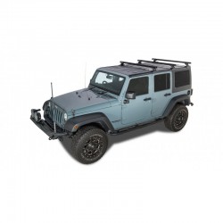 Barre de toit HEAVY DUTY (x2) RHINO-RACK Jeep Wrangler JK 5P (07-11)