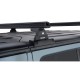 Barre de toit HEAVY DUTY (x2) RHINO-RACK Jeep Wrangler JK 5P (07-11)
