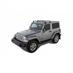 Barre de toit VORTEX SG (x2) RHINO-RACK Jeep Wrangler JK 3P (07-19)