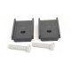 Barre de toit VORTEX RLTP (x2) RHINO-RACK Mitsubishi Pajero 3 (00-07)