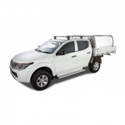 Barres de toit VORTEX RLT600 (x2) RHINO-RACK Mitsubishi L200 KL (15-19)